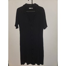 Reformation jeans black knit dress