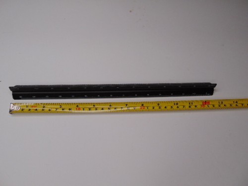 DEZI Aluminum Alloy Triangular Ruler Straight Ruler Architectural Engineering - Picture 11 of 11
