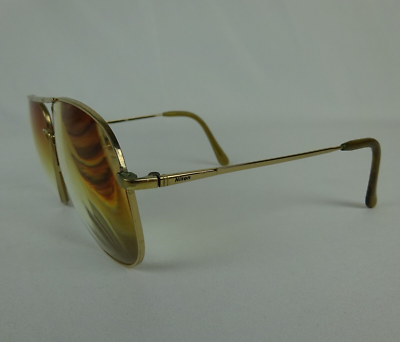 Vintage Eyewear NIKON NK5401 0001 62-15 Japan Pilot Gold Frame