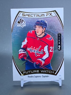 2021-22 SP Authentic Spectrum FX Tier 2 Future Watch Rookie HENDRIX LAPIERRE RC