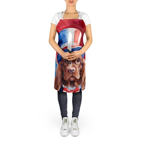 Sussex Spaniel Patriotic American Apron DAC5808APRON - Picture 5 of 5