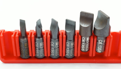 PB SWISS TOOLS C6-135 Precision Bits Bit Satz Schlitz Slot 6-tlg. NEU