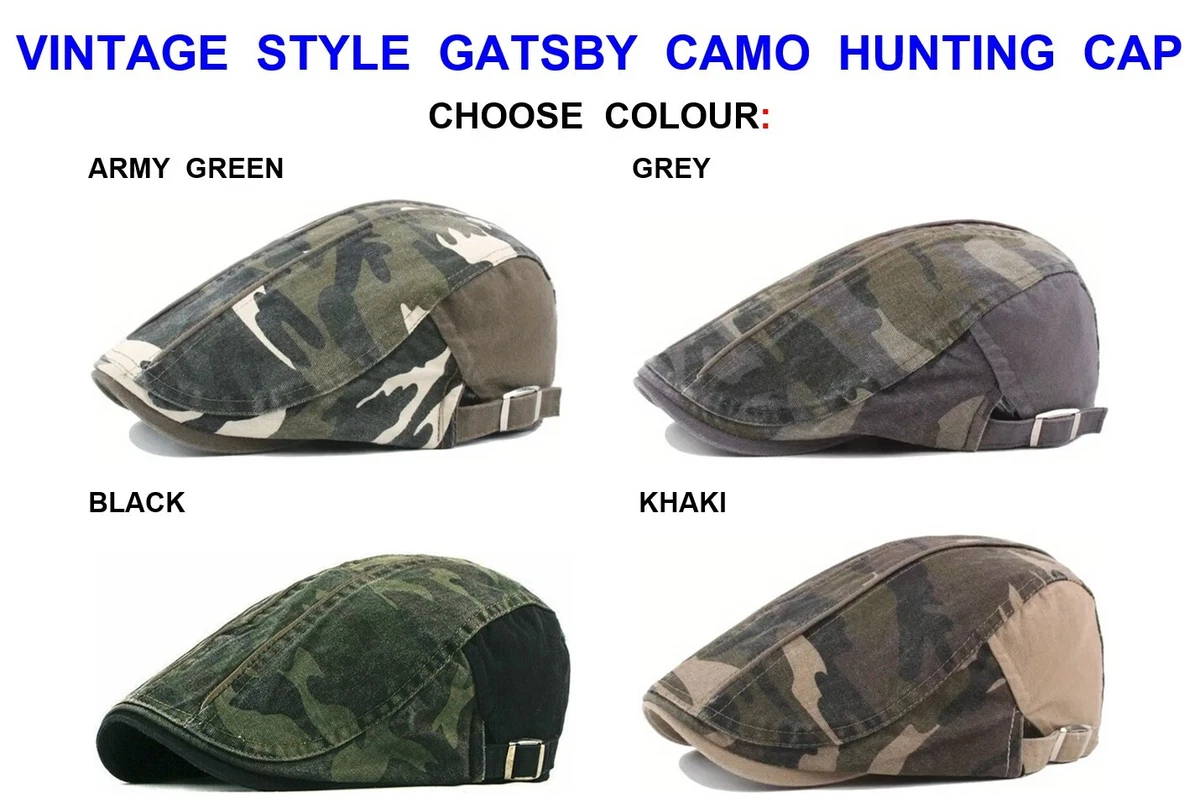 Camo driving cap clearance