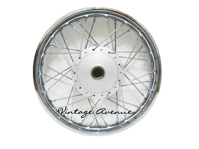 NEW* HONDA ST90 K0 K1 K2 FRONT WHEEL RIM + HUB + CHROME SPOKE
