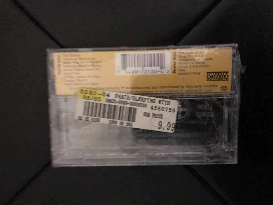 Paris Sleeping With The Enemy Brand New Sealed Cassete Tape Super Rare OOP  - Image 2 of 2