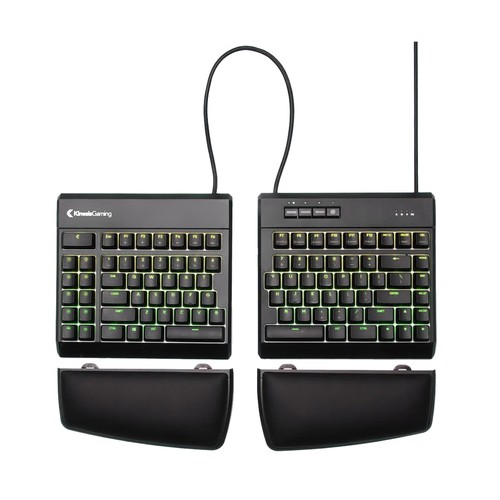 KINESIS USB GAMING Freestyle Edge RGB Split Mechanical Keyboard (MX Blue) - Picture 3 of 6