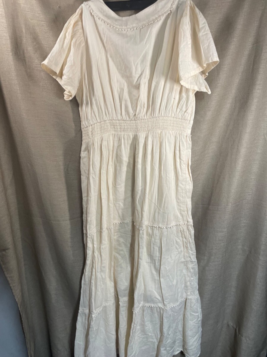 ann taylor loft beach dress LOFT Beach Sun Cutout Midi Pocket Dress