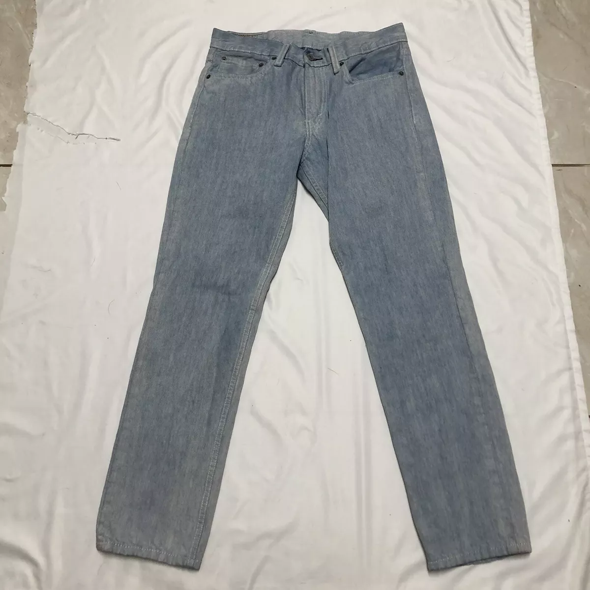 Men s Levi s 511 Slim Straight LIGHT BLEACHED WASH Cotton Jeans Sz 31x30