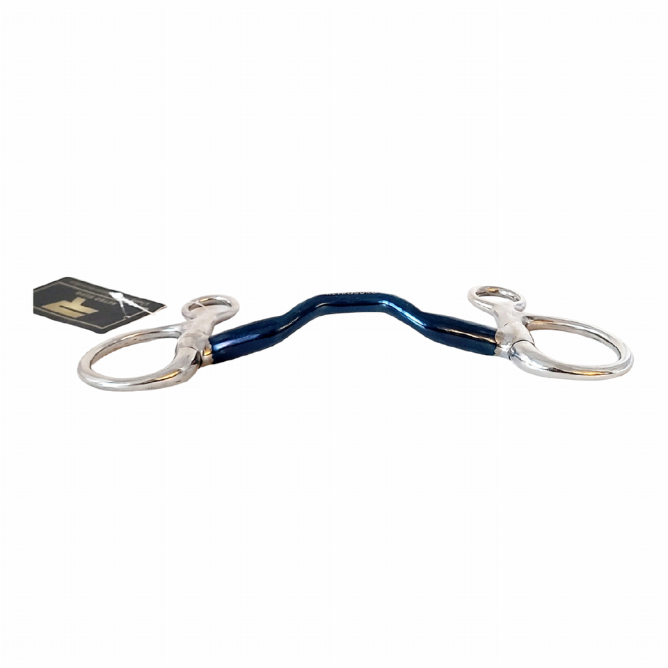 Cavalon Kurzer Schaft Low Port Capsule Sweet Iron Bordüre Gebiss