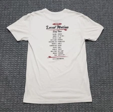 Local Motion Surf Hawaii Men's Small Beige T Shirt Surf Tour All Oahu