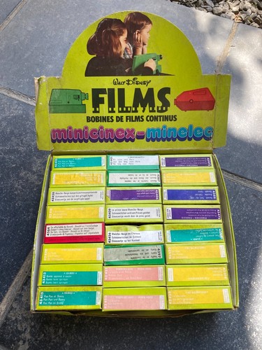 Minicinex Minelec 24 bobines de Films Disney Lucky Luke + présentoir - 第 1/11 張圖片