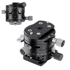 New Leofoto G2 GEAR HEAD 3 In 1 Panoramic Geared Ball head Tripod Head Black