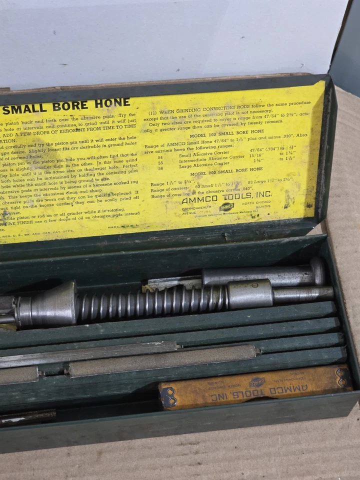 AMMCO Small Bore Hone Model 100 Range 47/64" to 1 5/16" - Imagem 3 de 4