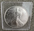 1998 WALKING LIBERTY AMERICAN EAGLE .999 FINE SILVER DOLLAR COIN 1oz