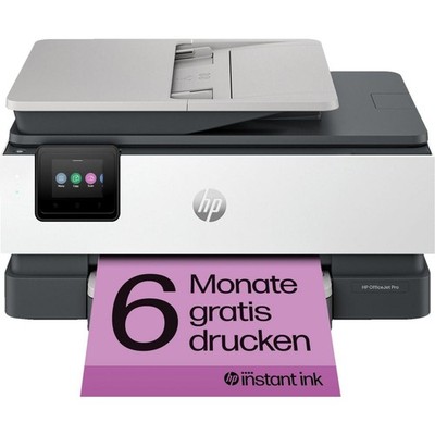 HP OfficeJet PRO 8132E (Instant Ink) Multifunktionsdrucker Grau Tintendruck
