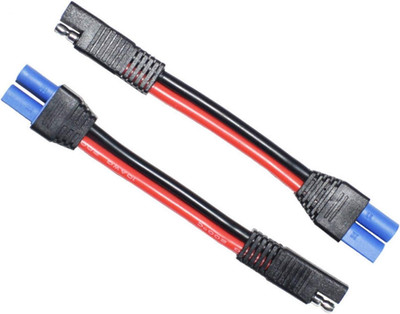 (2-Pack) SAE to EC5 Male Plug Quick Connection Adapter Connector, Suitable for S