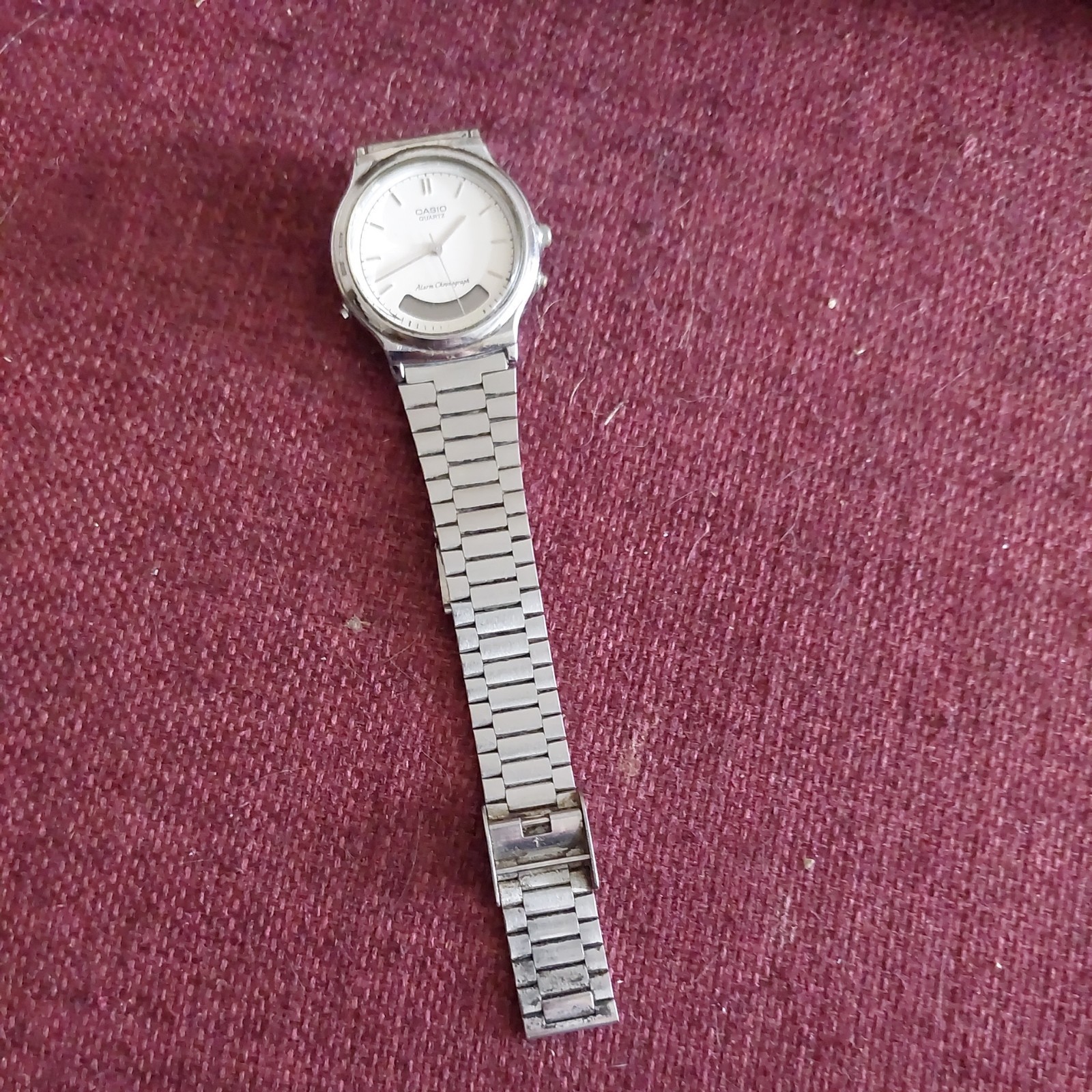 Ana no Chronograph tested Watch Digi Alarm Japan Module AQ305 Casio 388 Vintage - vintagewatches.pk