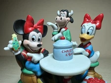 Disney Grolier LE Christmas 1992 Porcelain Figurine