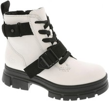 UGG Women's Ashton Lace Up Ankle Boots New In Box Authentic Leather Booties