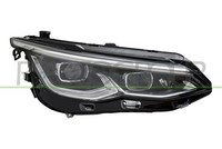 Prasco VG4104913 Scheinwerfer Rechts Mit LWR Mit Motor Verchromt LED Typ Valeo V