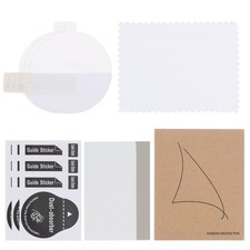 3pcs Watch Glass Screen Protectors 42mm TPU Round Smartwatch Screen Protective