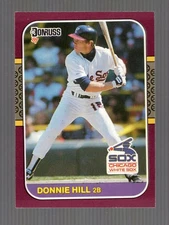 1987 Donruss Opening Day Donnie Hill Chicago White Sox #237 Near Mint or Better