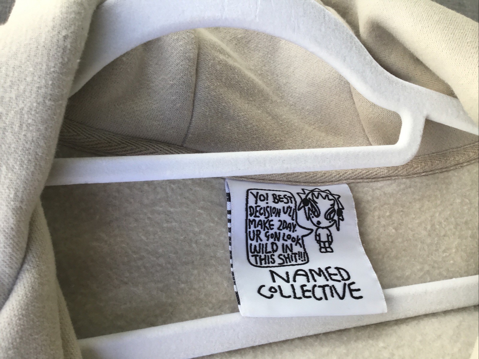 NAMED COLLECTIVE THORN TRACKSUIT BEIGE/VGC  x/s top /small bottoms read listing. image 4