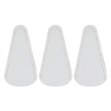 3Pcs Scissor Sheath, 2.9"x1.5" PU Leather Scissor Cover Protector, Gray White