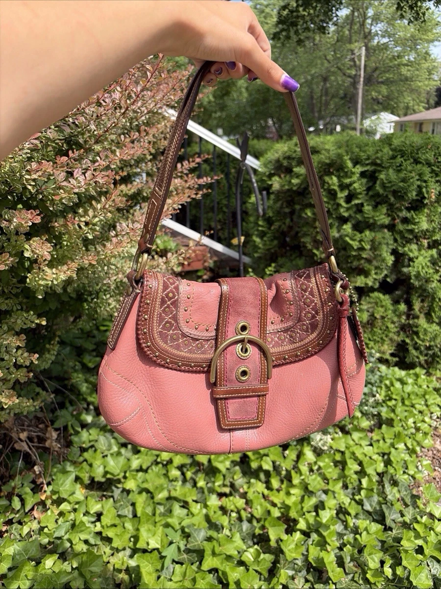 Coach Pink Fringe Bags & Handbags for Women for sale | eBay