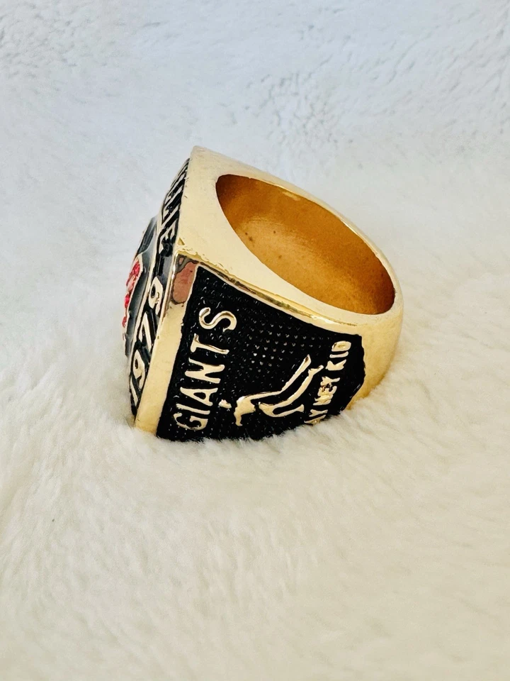 Willie Mays 1979 Salón de la Fama Leyenda Raro De Colección Salón de la Fama Anillo de Campeonato con Caja Foto 4 de 4