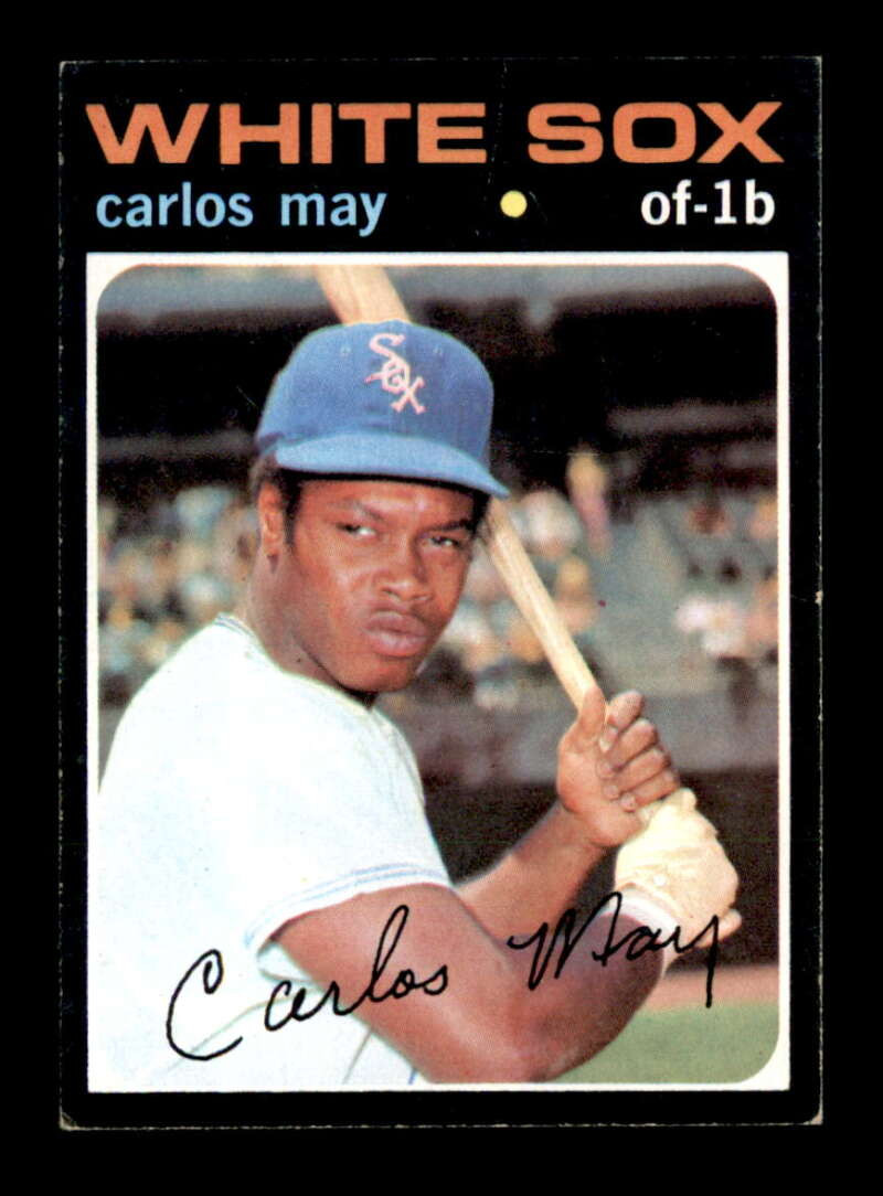 1971 Topps #243 Carlos May   EX/EX+ X3357263