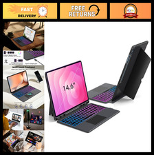 14.6" Keyboard Case for Galaxy Tab S11/S10/S9/S8 Ultra - 3 Zone Backlit, Trackpa