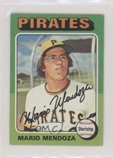 1975 Topps Mini Mario Mendoza #457 2d4