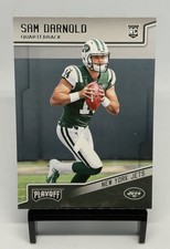 2018 Panini Playoff #203 Sam Darnold Jets Rookie Card. rookie card picture
