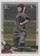 2018 Bowman Draft Chrome Refractor Jackson Goddard #BDC-147 fv8