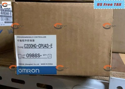 New In Box OMRON C200HG-CPU43-E C200HGCPU43E Module #H