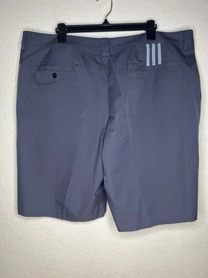 Men's Adidas ClimaLite Athletic Golf Shorts 42 | Gray | Pockets - Polyester - Image 1 of 4