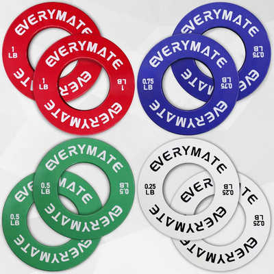 Fractional Micro Weight Plates Set of 8 Weight Plate Pair of 0.25LB 0.5LB 0.75LB