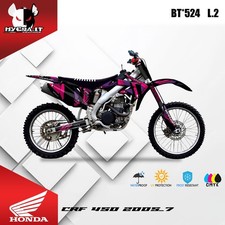 Glossy Graphics Kit for Honda CRF 450 2005-7 BT524L2