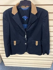 NWOT Pessoa Horseware Black Riding Equestrian Jacket Size Medium 8-10 Womens
