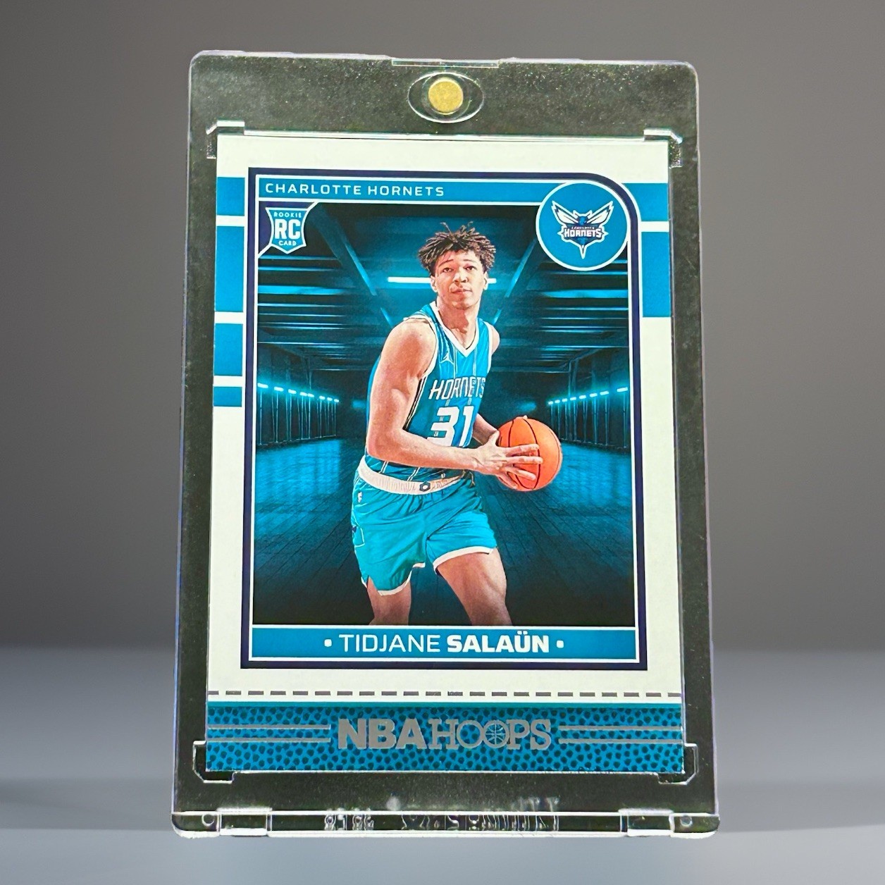 Tidjane Salaun Hornets Rookie Card 2024-25 Panini NBA Hoops #236