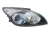 Scheinwerfer Rechts FüR Hyundai I30 FD H1 / H7 2009 - 2011 Schwarz Motor LWR