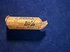 FULL $10 ROLL CANADA 80% SILVER QUARTERS - OPENING BID 15% BELOW MELT