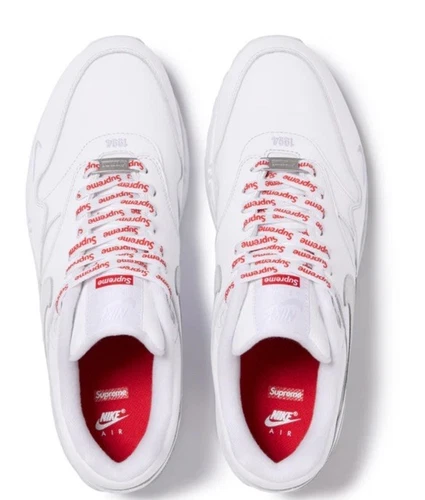 Nike Air Max 1 87 SP Nike X Supreme Blanc UK 9,5
