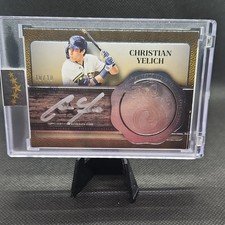 2025 Topps Five Star Silver Signatures #FSS-CY Christian Yelich Gold 10/10