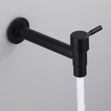 Stylish Stainless Steel Wall Mount Faucet for Outdoor Garden or Balcony