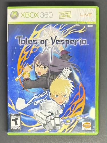 Tales of Vesperia (Microsoft Xbox 360, 2008) TESTED - VERY CLEAN