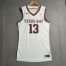 2016 Adidas TEXAS A & M college basketball GAME WORN JERSEY