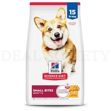 Hill's Science Diet Adult 1-6 Small Bites Dry Dog Food Chicken  Barley 15lb