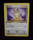 Pokémon TCG - MEOWTH - 1ST EDITION - 56/64 - WOTC - JUNGLE (1999) - LP/NM